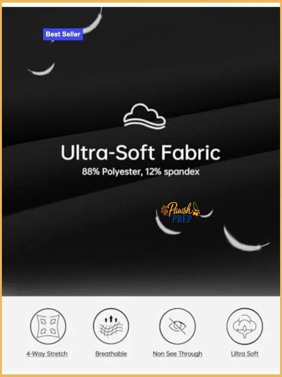 High Waisted Athletic Bermuda Shorts 14" Knee Length with Pockets Stretch - Picture 6 of 7